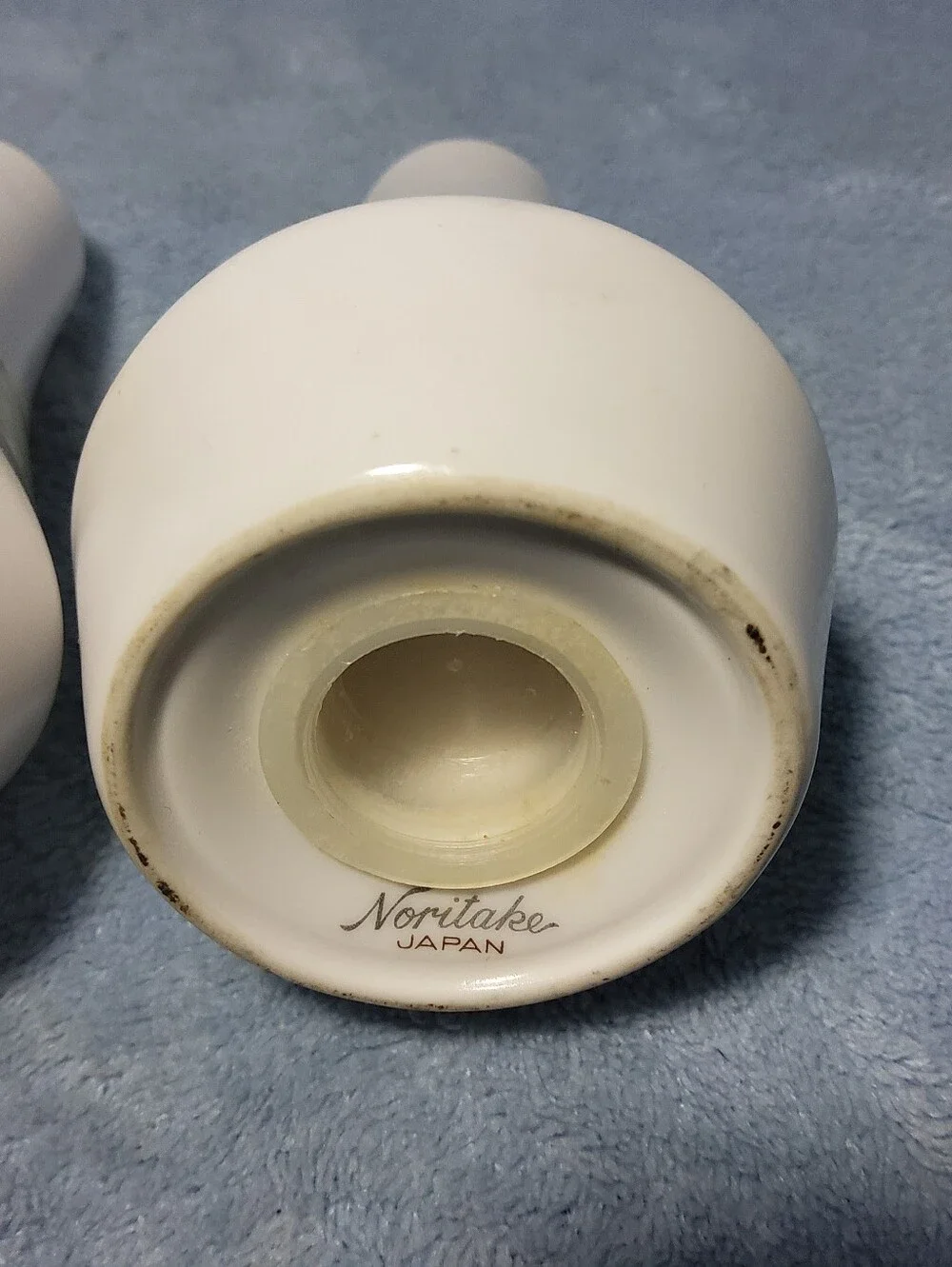 Vintage 1970's Noritake Progression Sunglow 9042 China Salt & Pepper Shaker Set